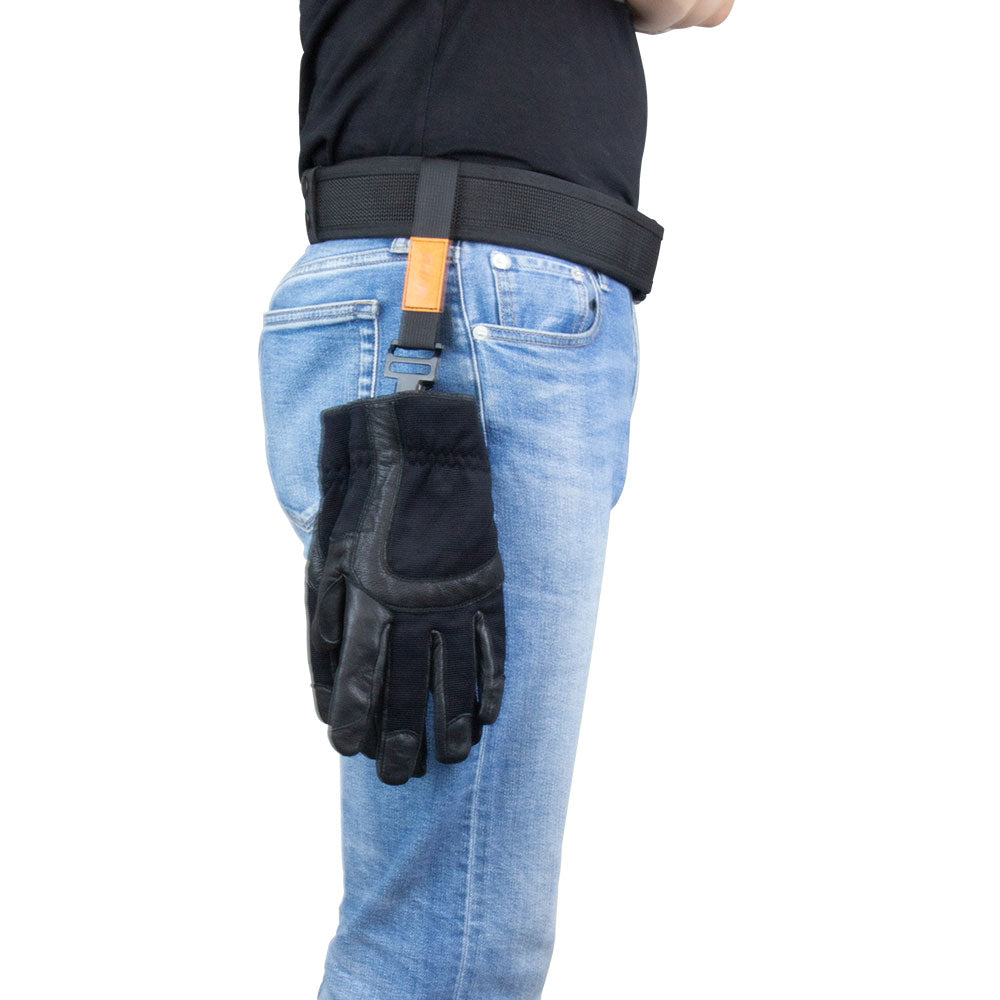 GC-2525BN - Glove Gripper, Brown worn on belt loop