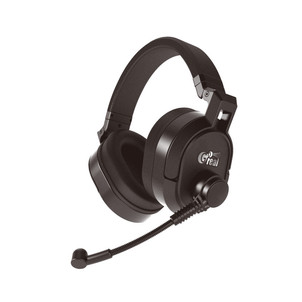 GR-BP01 - Goreal Intercom Belt Pack connected with headset