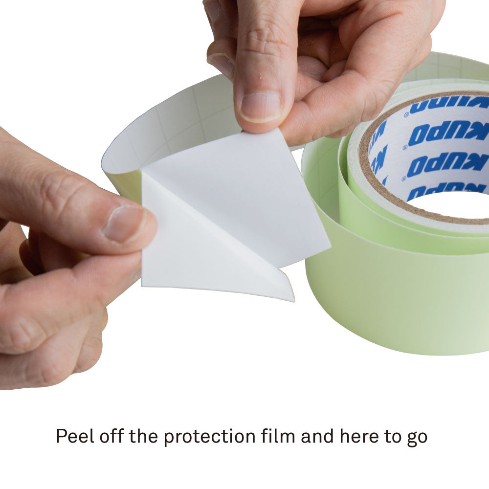 GT-2550 - Glow-in-the-Dark Tape protective film removal