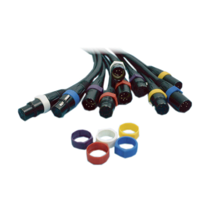 KUPO ID RING-Y XLR Color-Coded ID Ring - Yellow