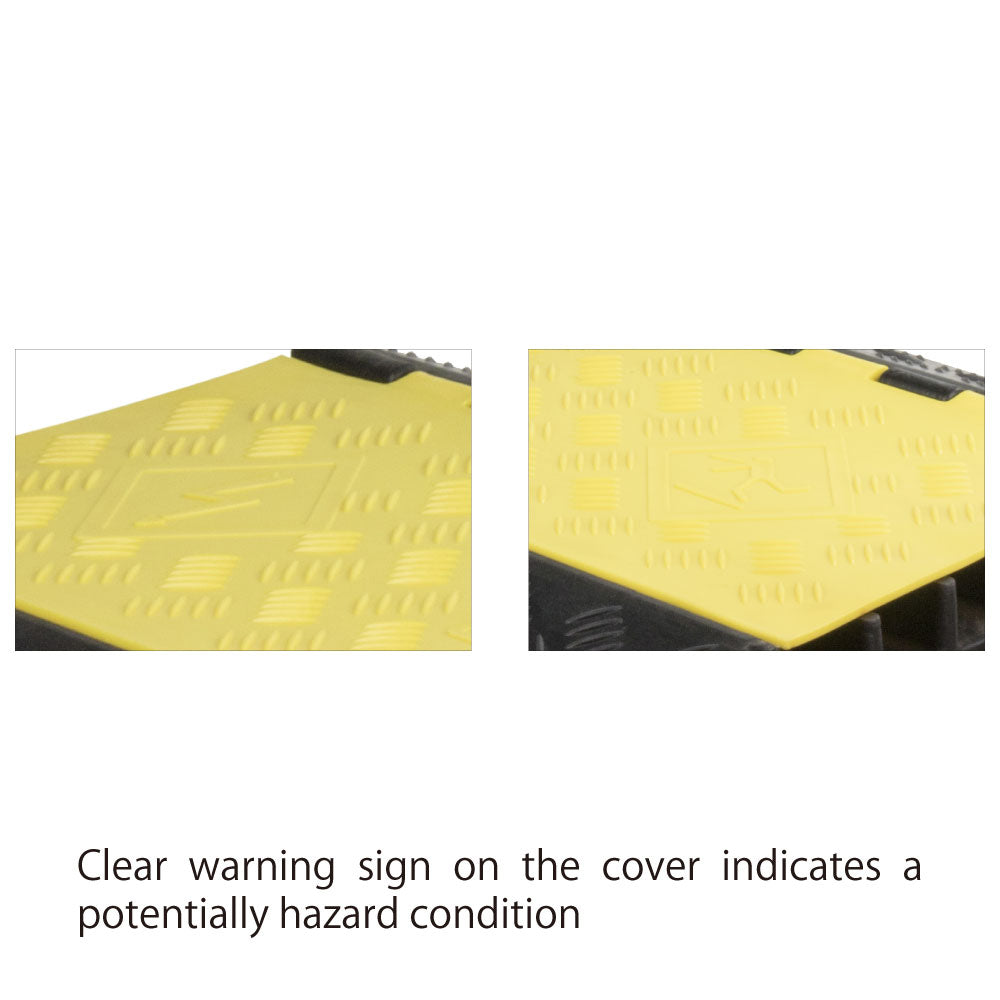 KCG-330 - Cable Crossover warning cover detail