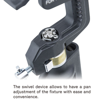 KCP-150 - Swiveling Pipe C Clamp swivel adjustment detail