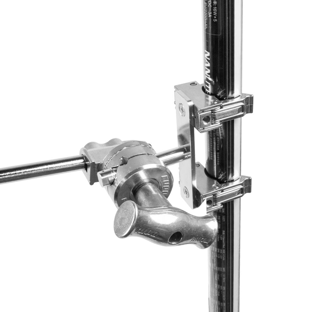 KCP-388 - Universal Single Tube Light Holder mounted on grip head