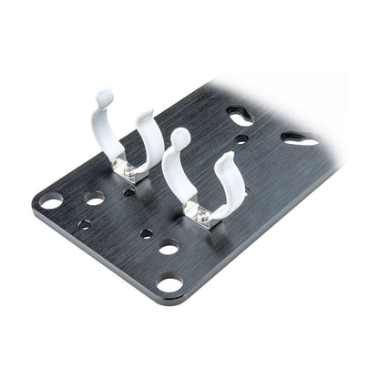 KCP-402 - Twist-Lock Mounting Plate for Dual T12 Lamps clip detail