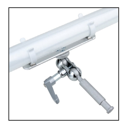 KCP-413 - Kino Single T12 Lamp Holder with lamp installed
