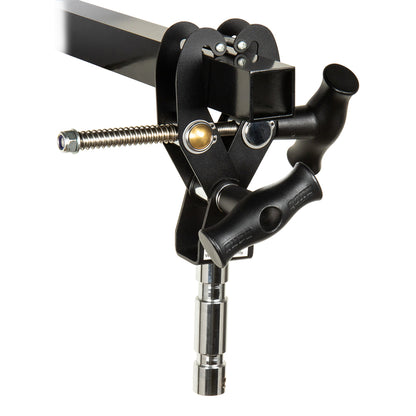 KCP-465JS - Fast Claw Clamp with Junior Spigot square tube side view