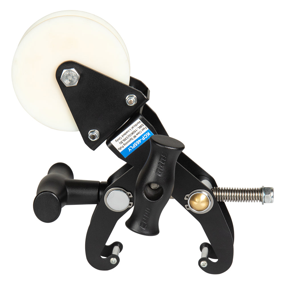 KCP-465PLY - Fast Claw Clamp with Spinning Pulley front product view