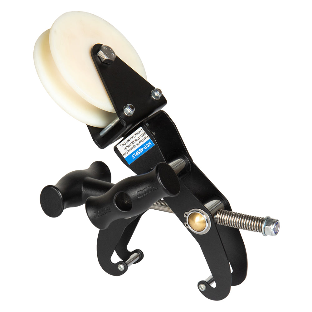 KCP-465PLY - Fast Claw Clamp with Spinning Pulley angled product view