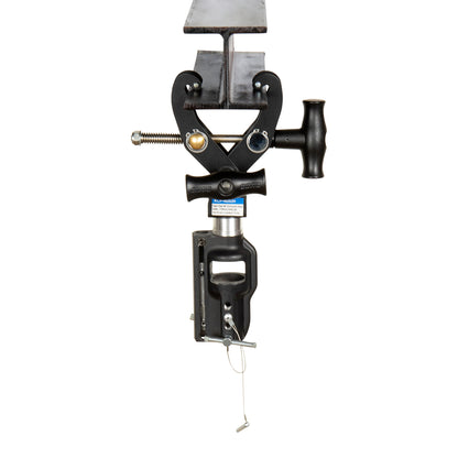 KCP-465UH - Fast Claw Clamp with Universal Head I-beam front view