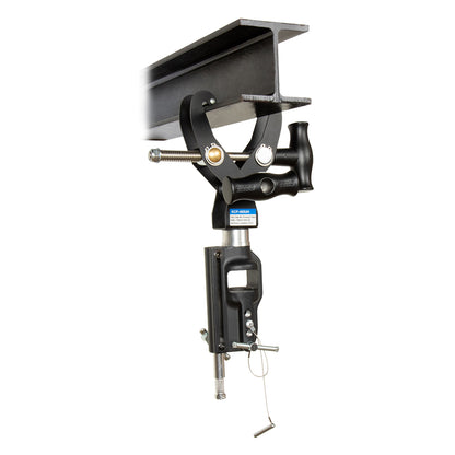 KCP-465UH - Fast Claw Clamp with Universal Head I-beam side view