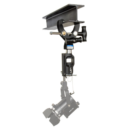 KCP-465UH - Fast Claw Clamp with Universal Head hanging fixture straight setup