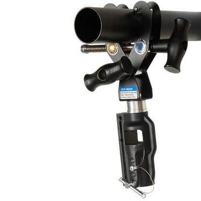 KCP-465UH - Fast Claw Clamp with Universal Head round tube mounted view