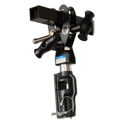 KCP-465UH - Fast Claw Clamp with Universal Head square tube side view