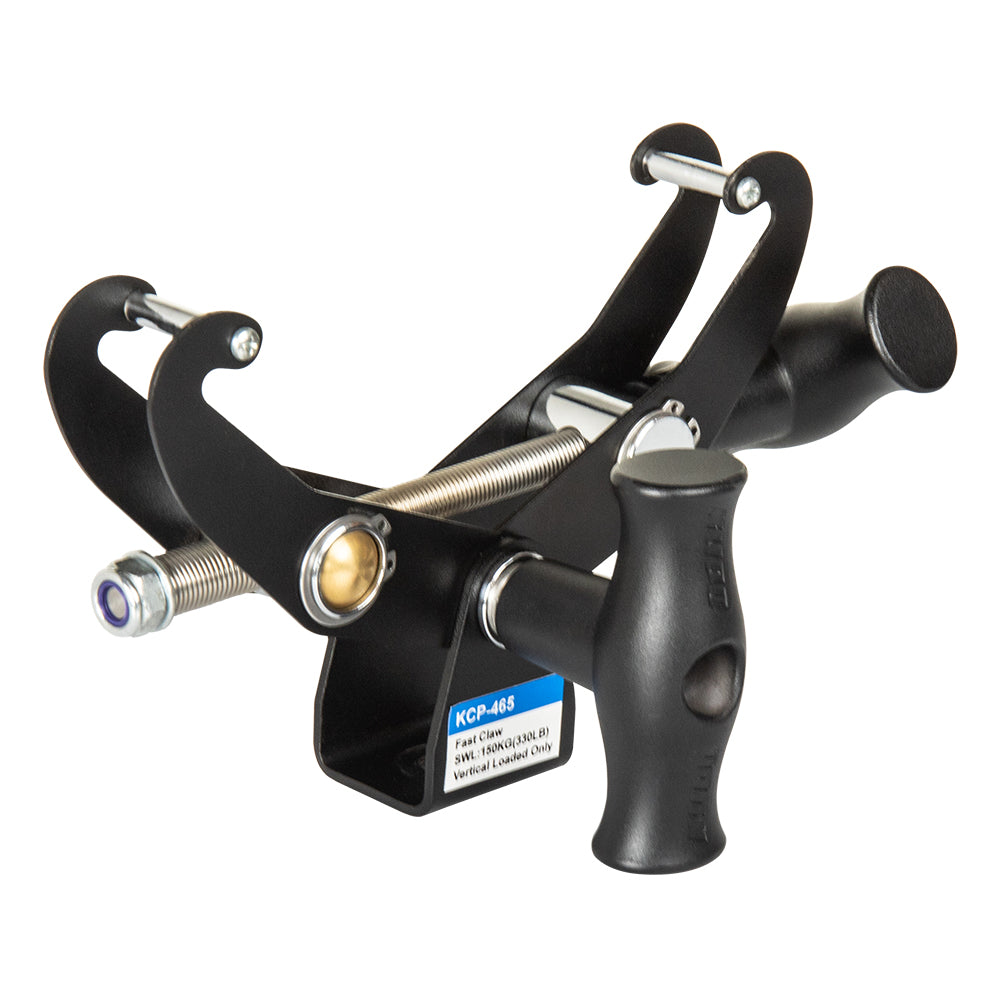 KCP-465 - Fast Claw Clamp open jaw angled view