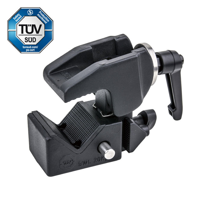 KCP-710B - KUPO Super Convi Clamp with Ratcheted Handle, Black
