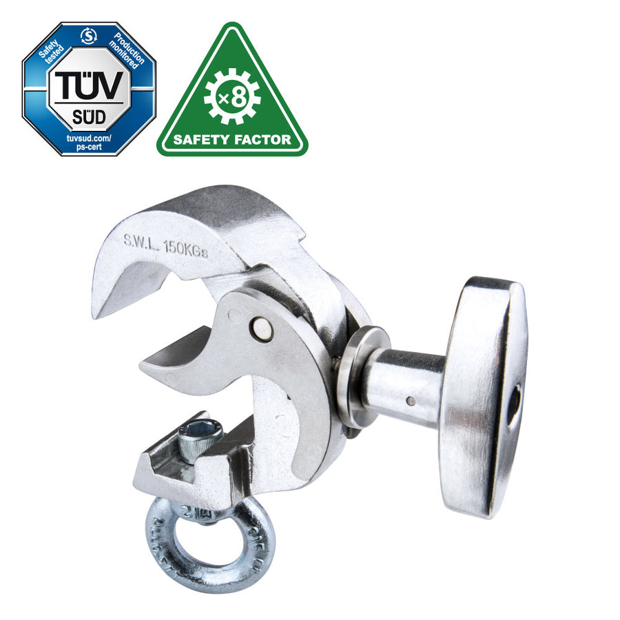 KCP-813 - KUPO Arch Eye Ring Opening Coupler, Polished