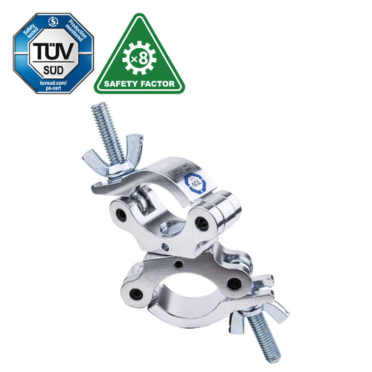 KCP-820 - Slim Type Swivel Coupler, Polished single coupler view