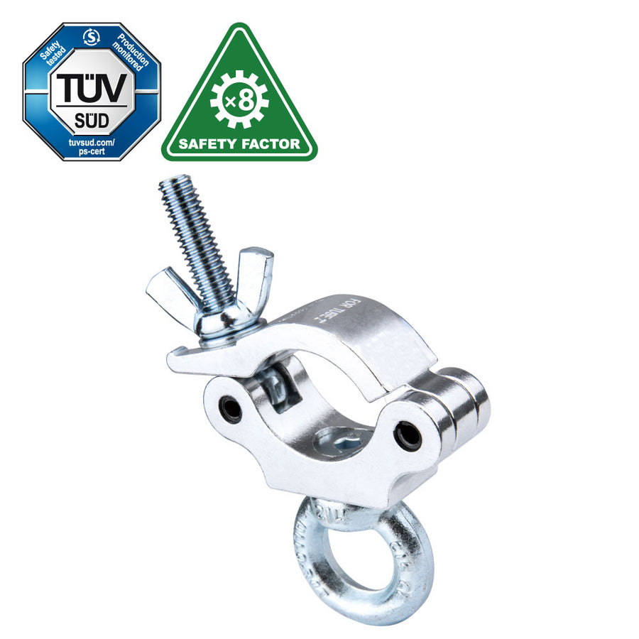 KCP-823 - KUPO Slim Type Eye Ring Opening Coupler, Polished