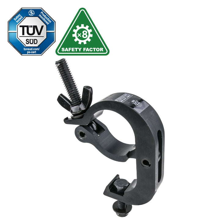 KCP-828B - Slim Handcuff Coupler, Black