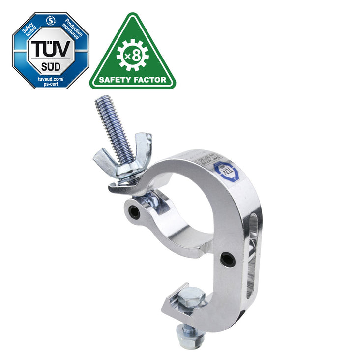 KCP-828 - Slim Handcuff Coupler, Polished single coupler view