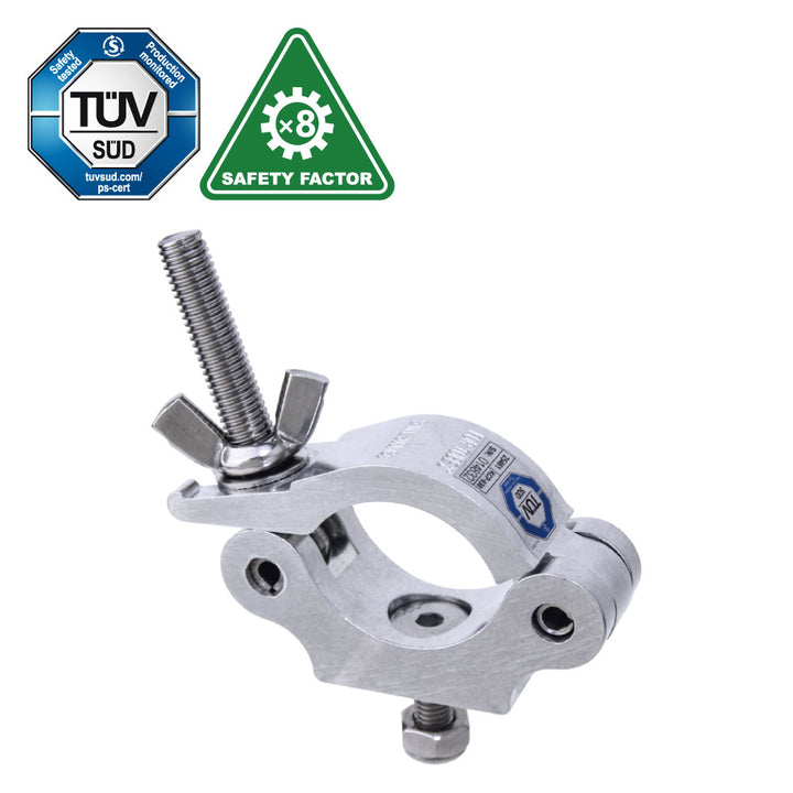 KCP-830 - Slim Type Half Coupler, Polished single coupler view