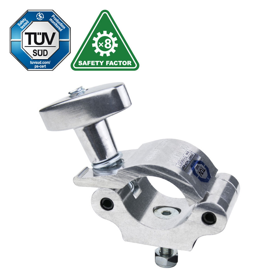 KCP-831-T - KUPO T-Handle Half Coupler, Polished, 500 kg WLL