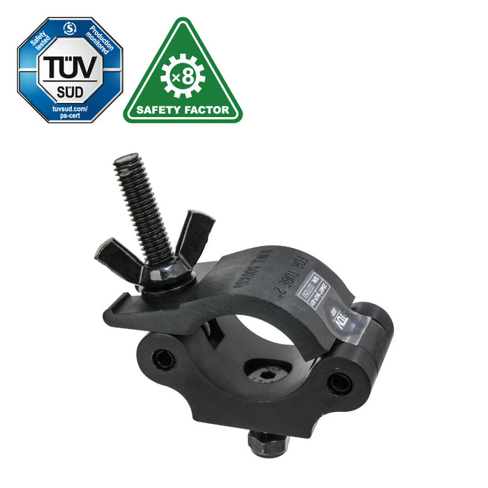 KCP-831B - KUPO Half Coupler, Black, 500 kg WLL