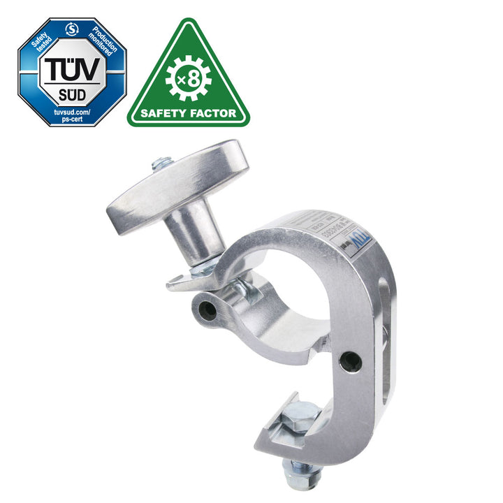 KCP-838-T - T-Handle Handcuff Coupler, Polished single coupler view