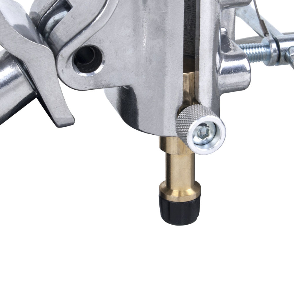 KCP-844B - TV Coupler, Black baby stud and receiver close-up