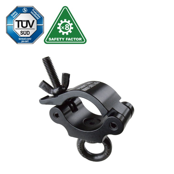 KCP-853B - Mighty Eye Ring Opening Coupler, Black