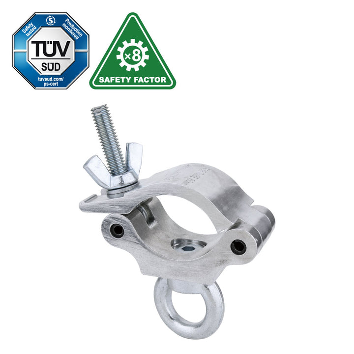 KCP-853 - Mighty Eye Ring Opening Coupler, Polished single coupler view