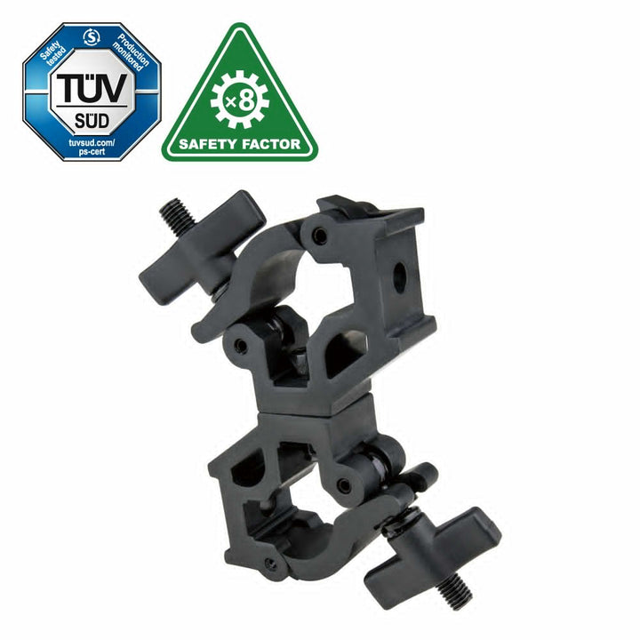 KCP-862B - Nugget Swivel Coupler, Black