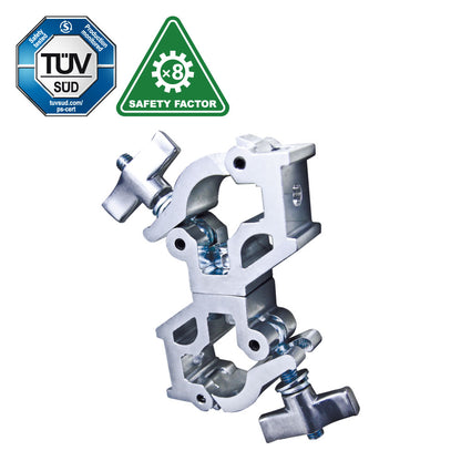 KCP-862 - Nugget Swivel Coupler 350 kg (Polished)