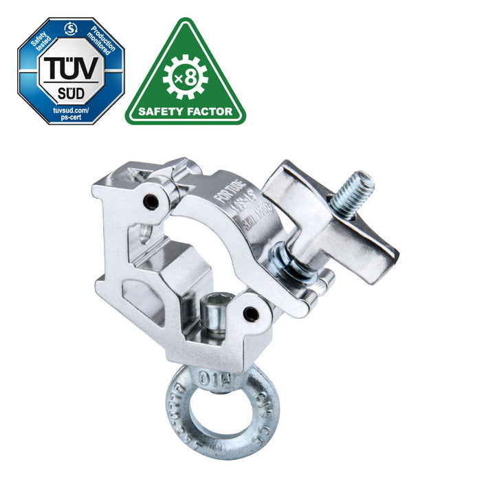 KCP-863 - Nugget Eye Ring Opening Coupler, Polished single coupler view
