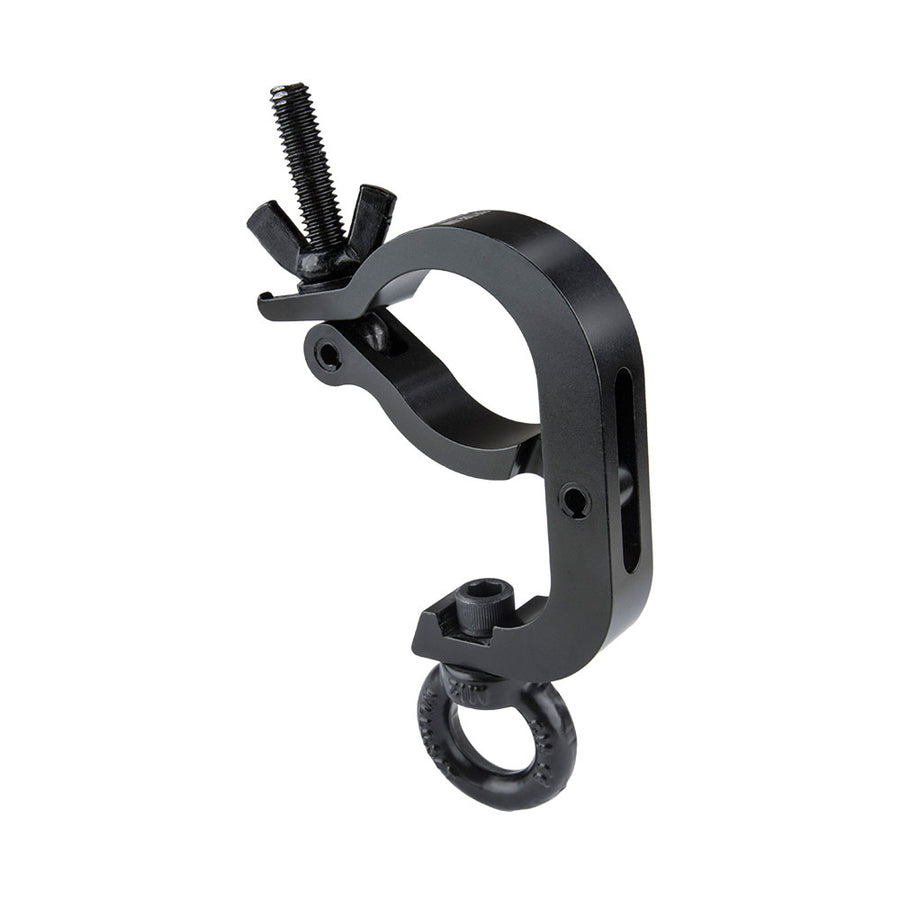 KCP-882B - Slim Mighty Handcuff Eye Ring Opening Coupler (Black)