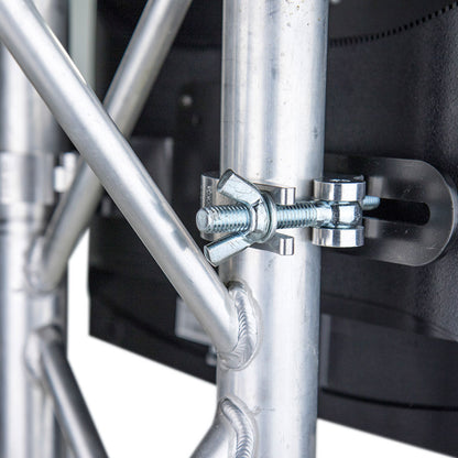 KCP-886 - VESA Screen Truss Mount truss clamp close-up