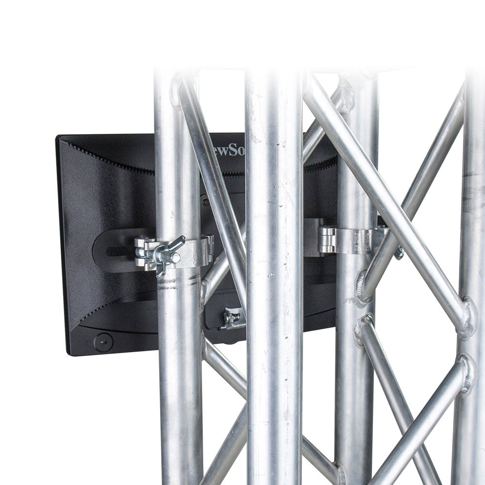 KCP-886 - VESA Screen Truss Mount screen mounted on truss rear view