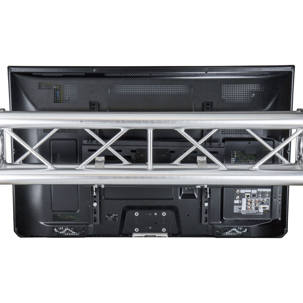 KCP-887 - Universal TV Tilt Truss Mount rear screen mounted on truss