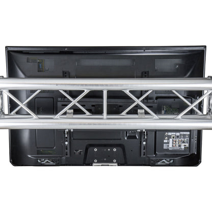 KCP-887 - Universal TV Tilt Truss Mount rear screen mounted on truss