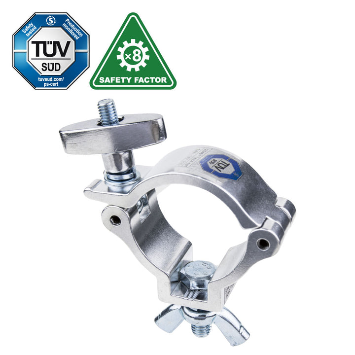 KCP-901 - Burger Coupler, Polished single coupler view