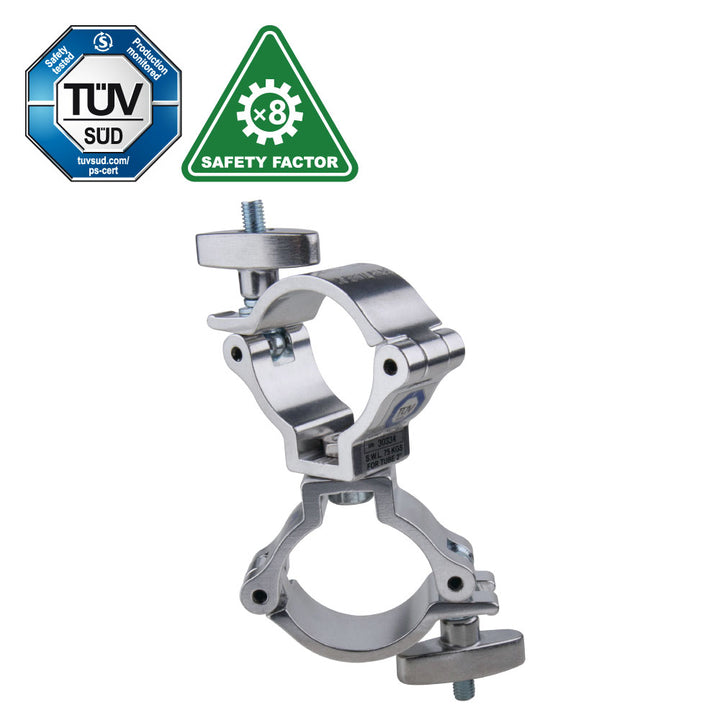KCP-902 - Burger Swivel Coupler, Polished single coupler view
