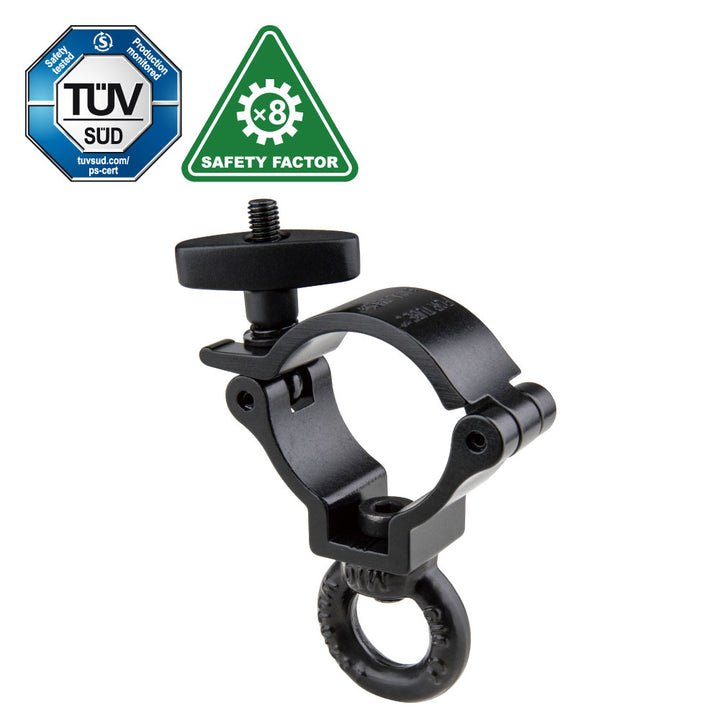 KCP-903B - Eye Ring Opening Burger Coupler, Black