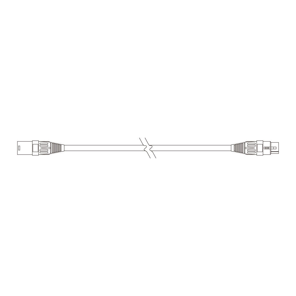 KUPO KCWDP224TBK Portable DMX Data Cable - 2 Pair, 22 AWG