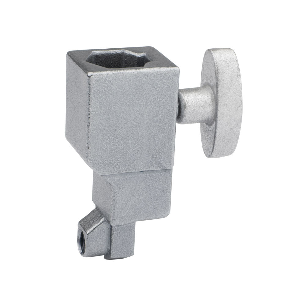 KD-730 - Super Convi Clamp Double Socket, Silver double socket accessory view