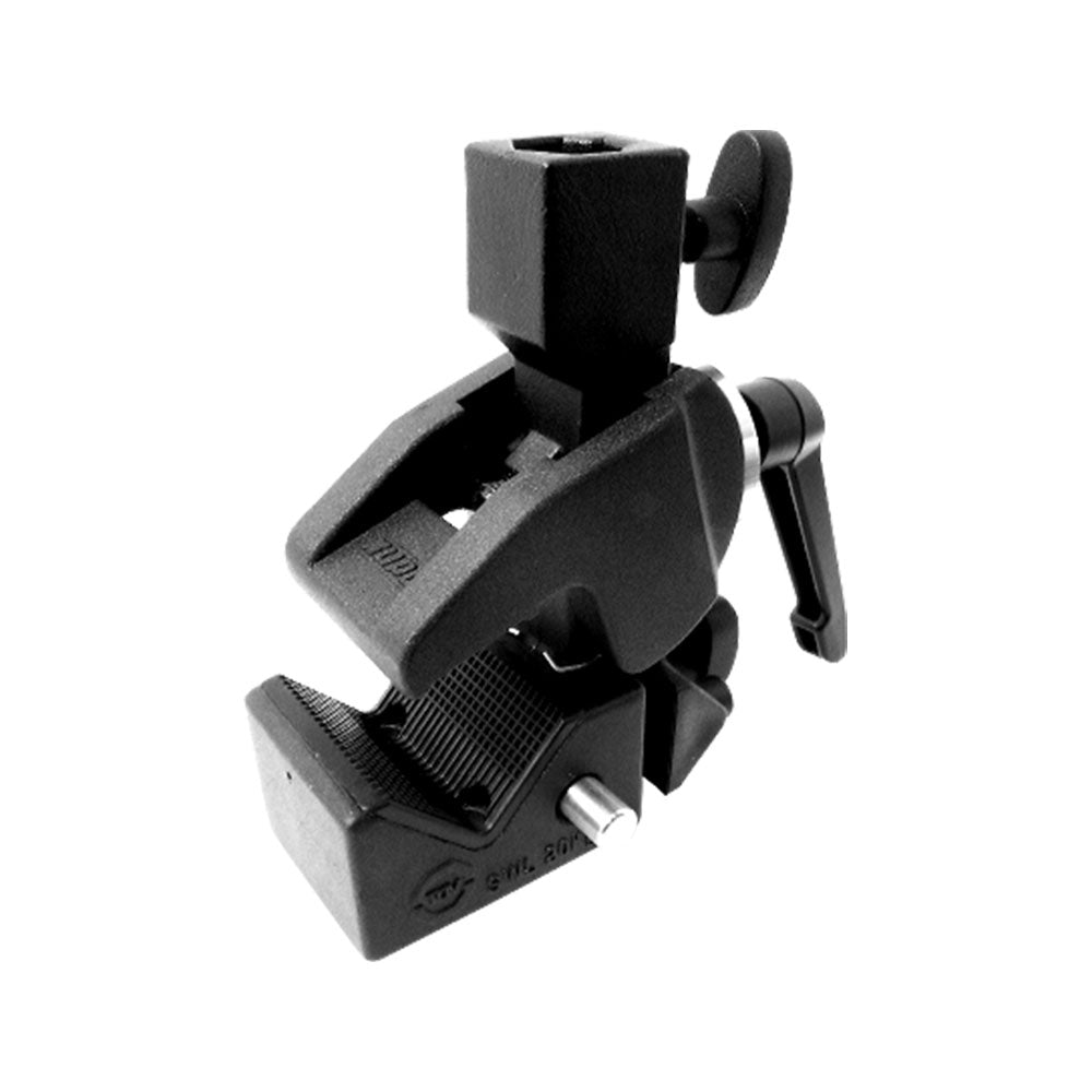 KD-730 - Super Convi Clamp Double Socket, Silver mounted on Super Convi Clamp