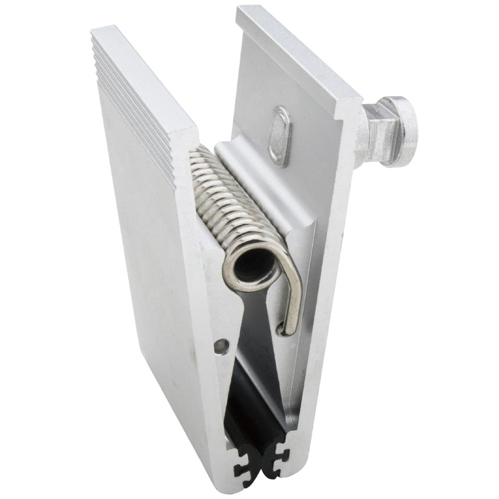 KD-816P - Square Clip, Silver