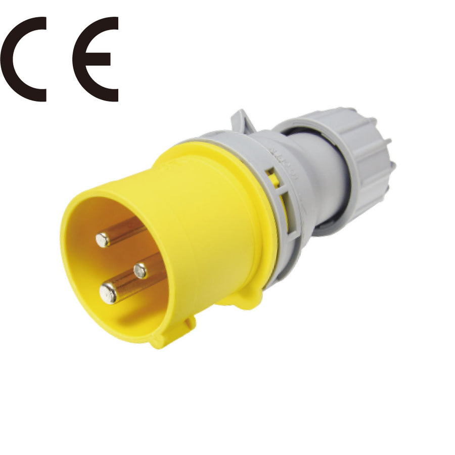 KHTN013-4 - KUPO CEE Plug 16 A 3P 110-130 V 4h IP44