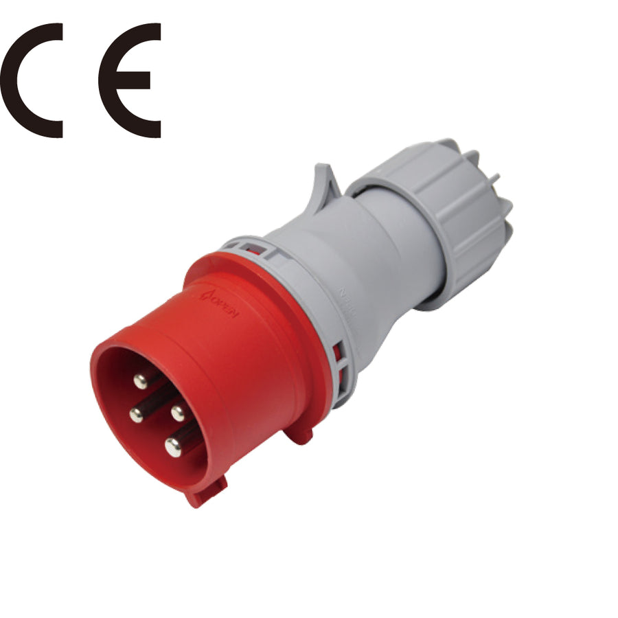 KHTN024 - KUPO CEE Plug 32 A 4P 380-415 V 6h IP44