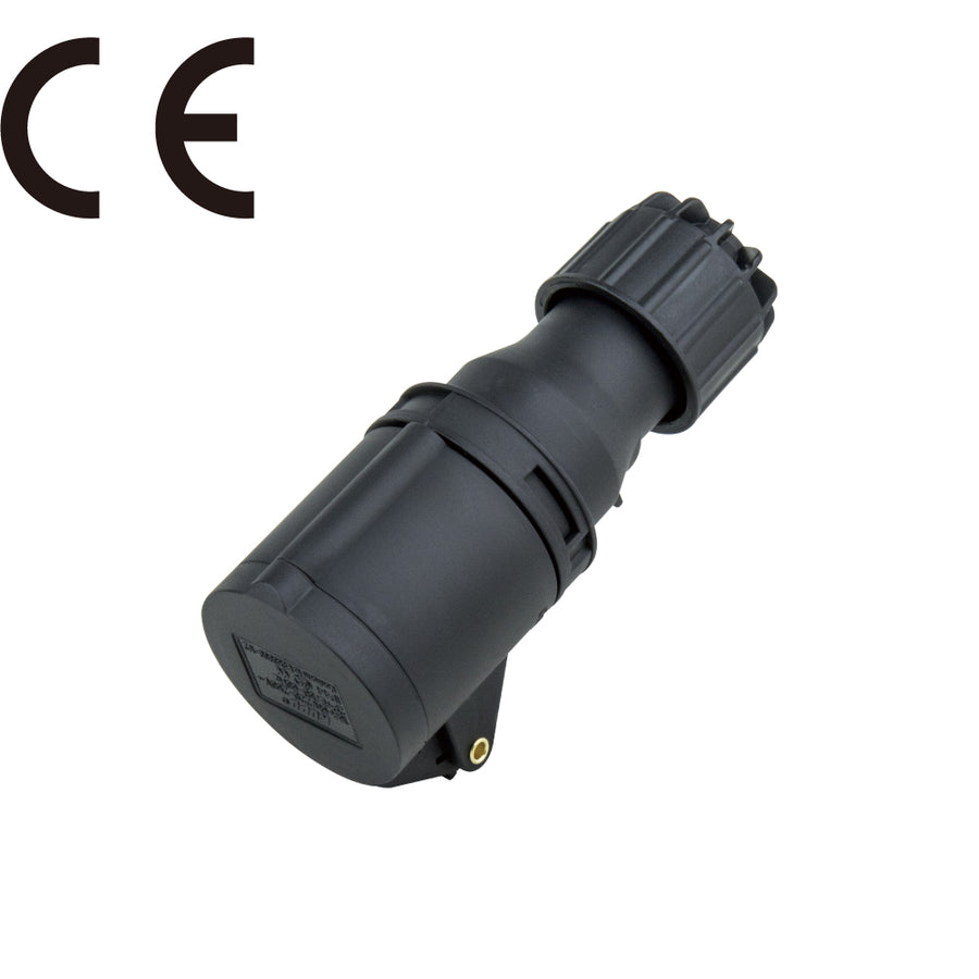 KHTN213-BK - KUPO CEE Connector 16 A 3P 220-250 V 6h IP44 (All-Black)
