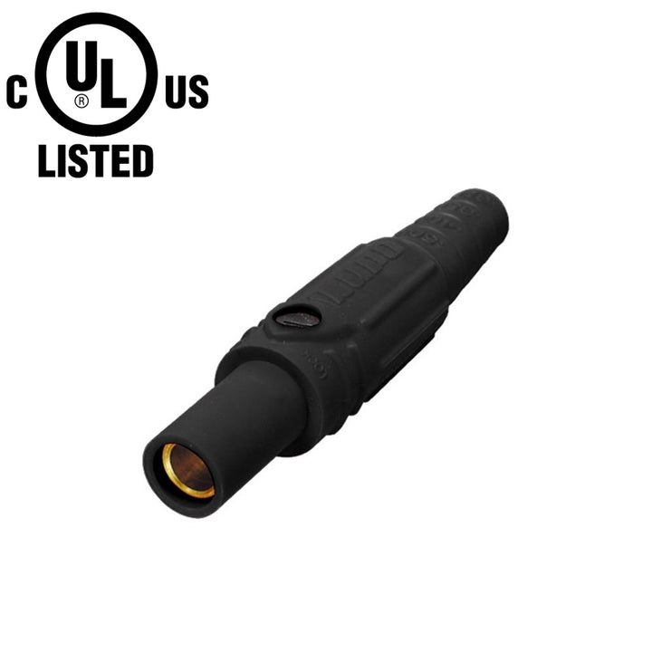 KL-150LFBK - K-LOK 150 A Single-Pole Line Connector Female Black